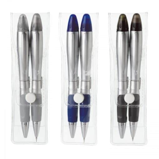 Pen/Highlighter Pencil/Eraser Set-1