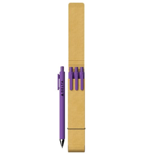 3-Piece Alix Pen Set with Recyled Case-3