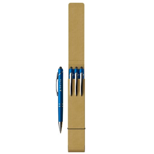 3-Piece Glacio Pen Set with Recycled Case-5