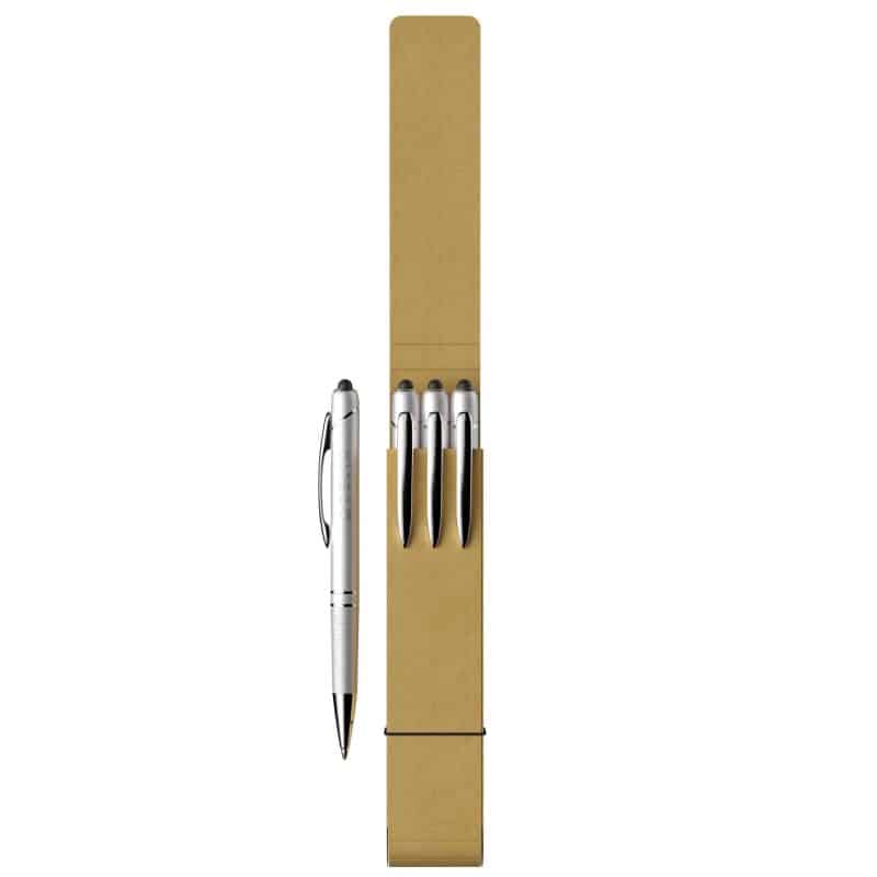3-Piece Glacio Pen Set with Recycled Case