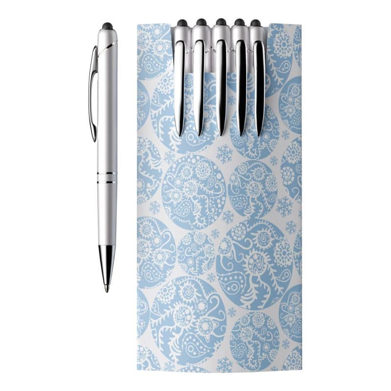 5-Piece Glacio Pen Set and Custom Sleeve - 1