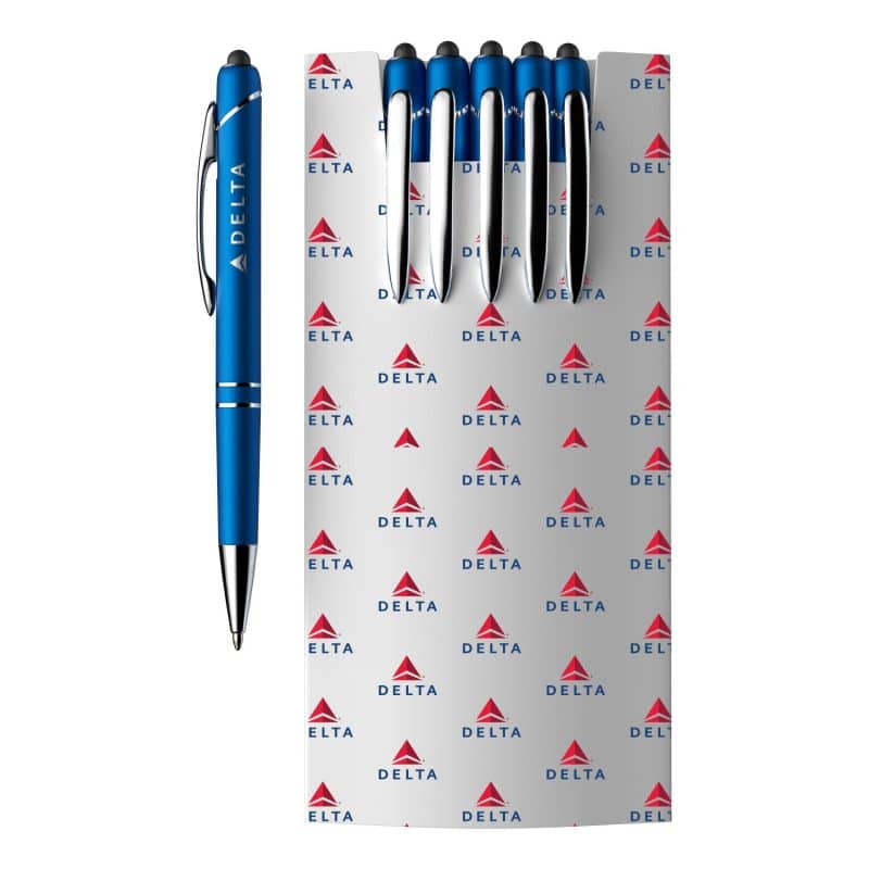 5-Piece Glacio Pen Set and Custom Sleeve - 5