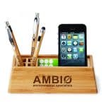 Bamboo Desktop Organizer - 2