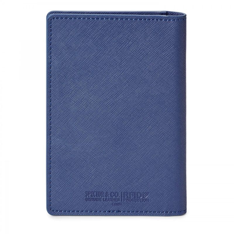 Genuine Leather Rfid Booklet Passport Holder - 7