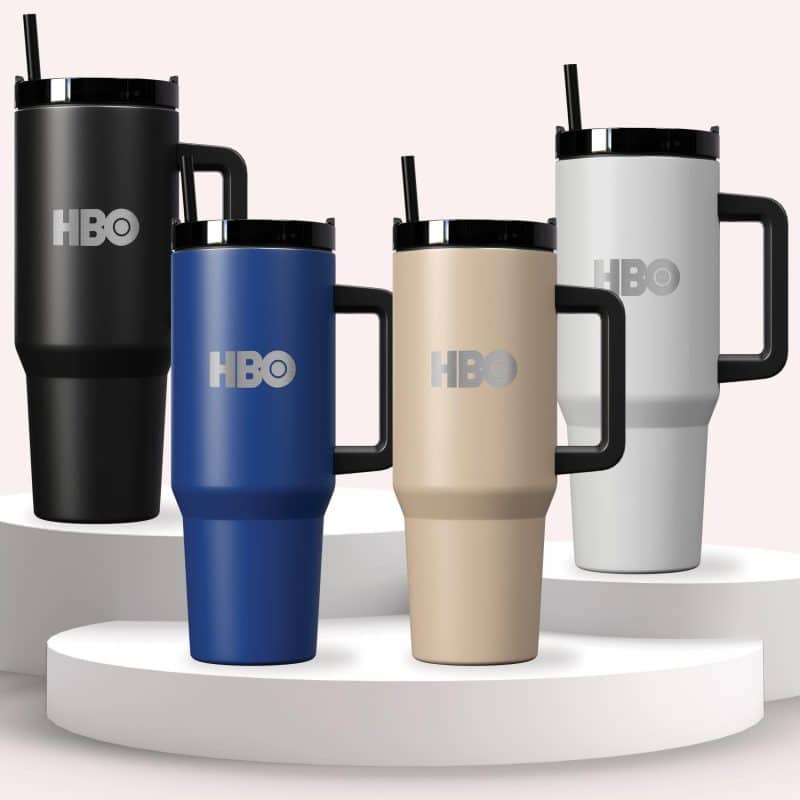 Happy Camper 1200 Ml / 40 Oz Stainless Steel Mug - 4