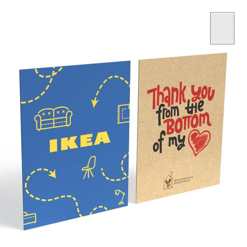 Mighty Perfect Bound Notebook 7" X 9" With 28 Pages - 4