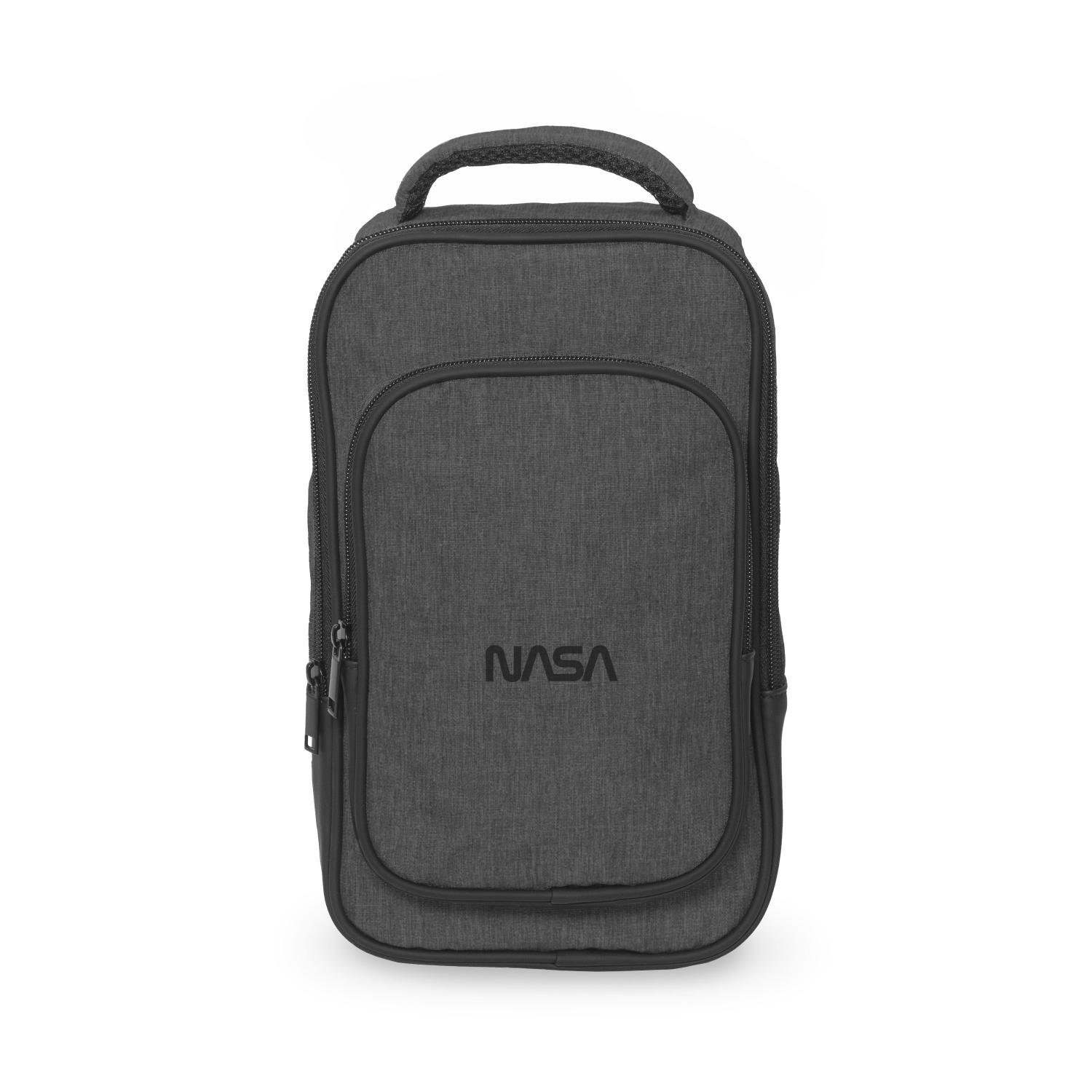 Nomad Black Woven Sling Bag