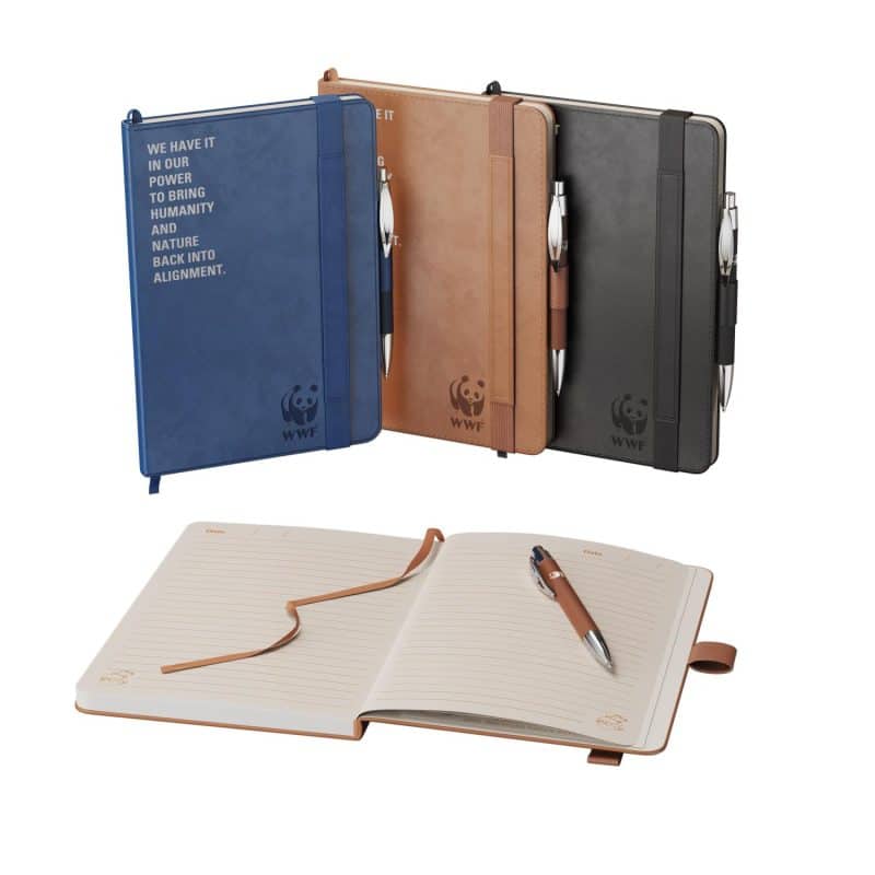 Preston Hardcover Journal Pen Combo - 6
