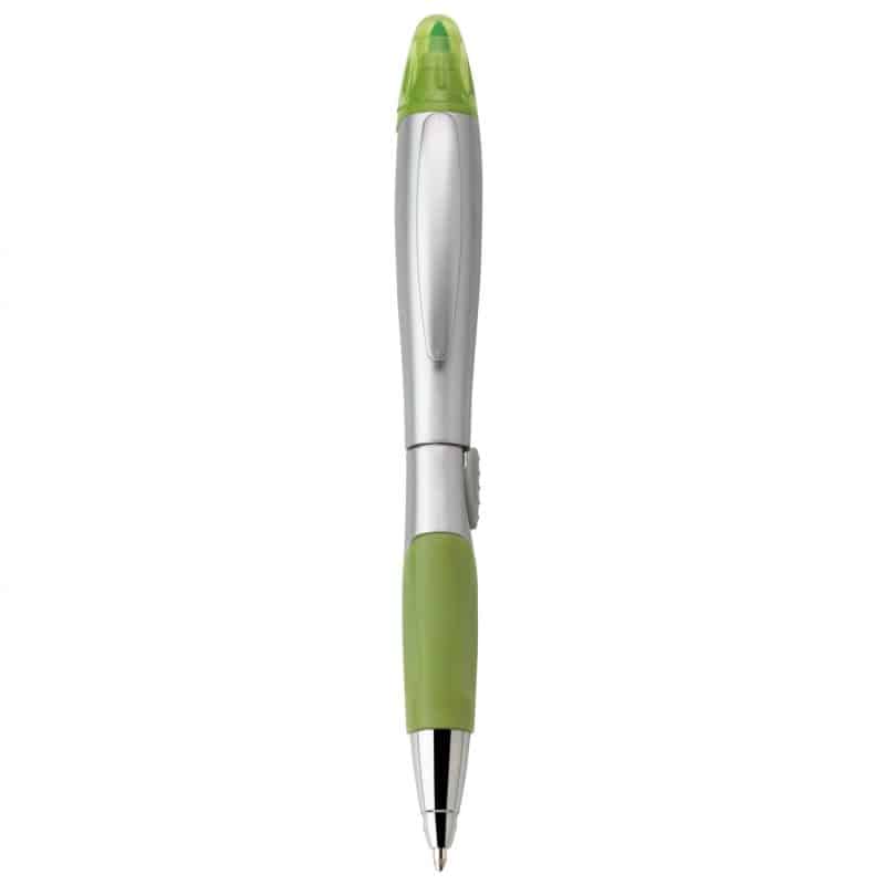 Silver Blossom Ballpoint Penhighlighter - 4
