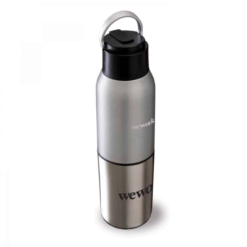 Switch-Hitter 2-In-1 Sport 600 Ml / 20 Oz Stainless Steel Bottle With 350 Ml / 12 Oz Cup - 9