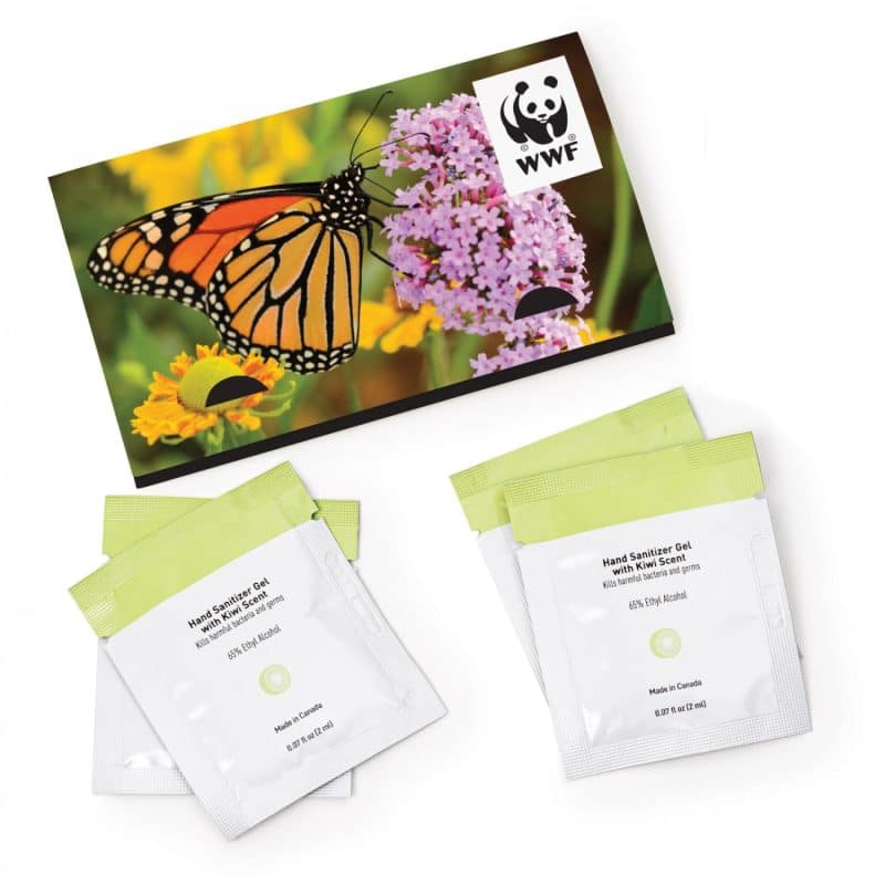 With Kiwi Scent And Large Customizable Sleeve 0 07 Fl Oz / 2 Ml Per Packet - 1