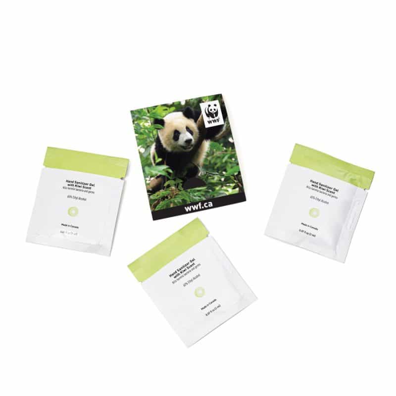 With Kiwi Scent And Small Customizable Sleeve 0 07 Fl Oz / 2 Ml Per Packet - 1