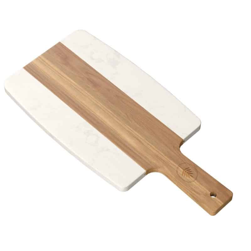 Hamilton Acacia Wood And Faux Marble Cutting Board - 2