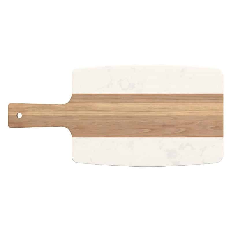 Hamilton Acacia Wood And Faux Marble Cutting Board - 5