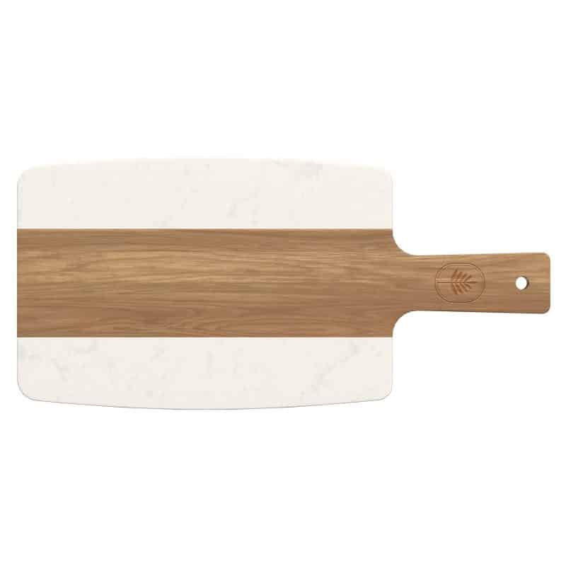 Hamilton Acacia Wood And Faux Marble Cutting Board