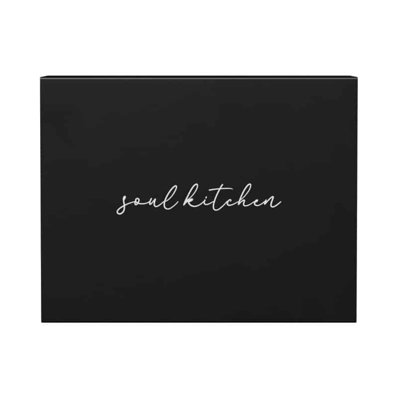 Large Matte Black Magnetic Gift Box - 4
