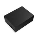 Large Matte Black Magnetic Gift Box - 5