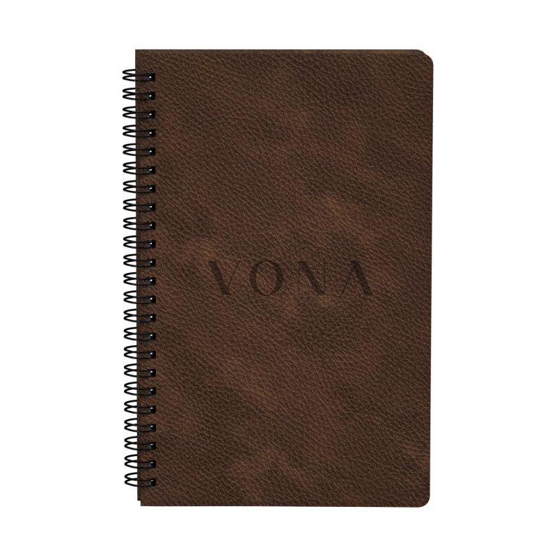 Old Money Soft Cover Spiral Journal - 3