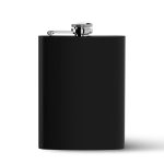 200ml 6 8oz RECYCLED STAINLESS STEEL FLASK - 3