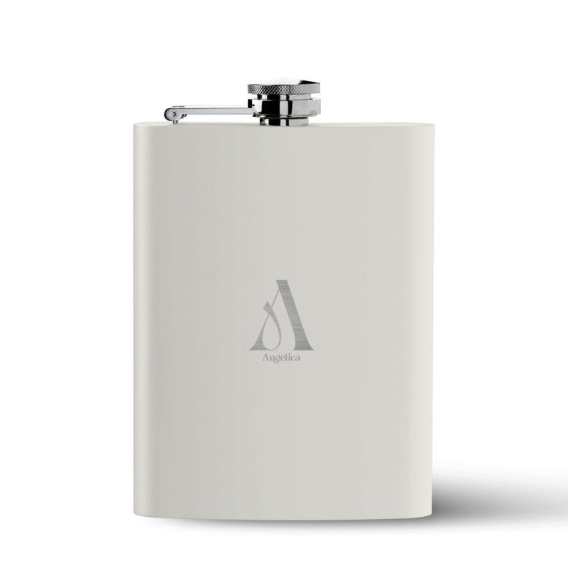 200ml 6 8oz RECYCLED STAINLESS STEEL FLASK