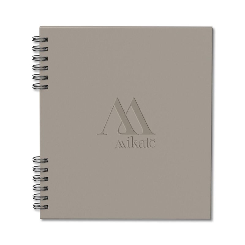 Colorpulse Hard Cover Spiral Journal - 2