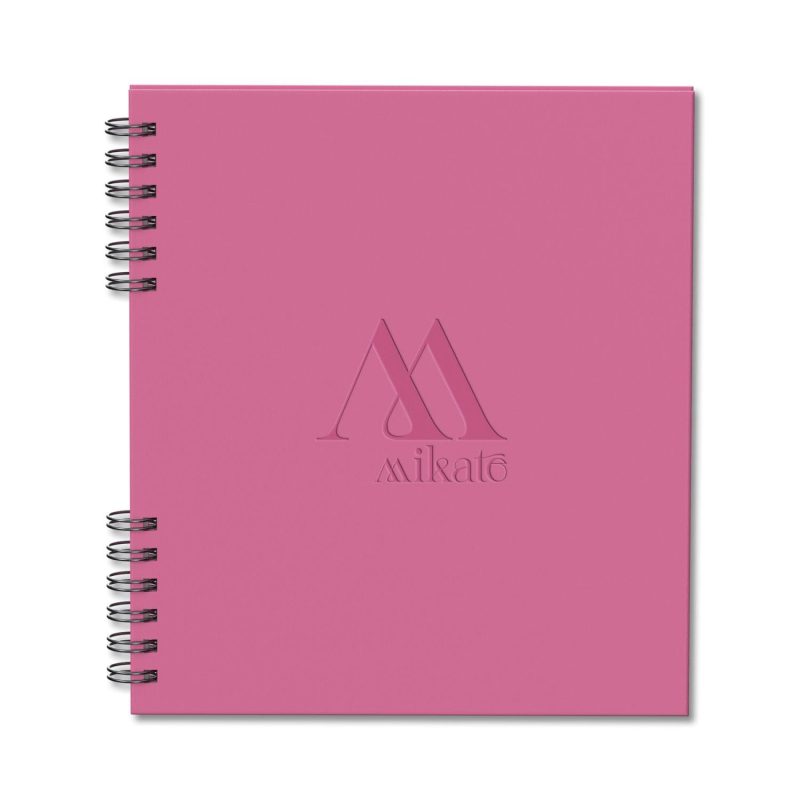 Colorpulse Hard Cover Spiral Journal - 8