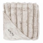 Aurora Faux Fur Polyester Blanket - 2