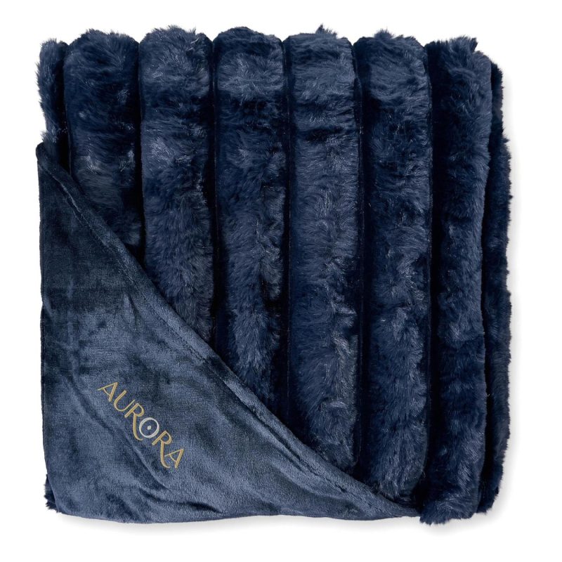 Aurora Faux Fur Polyester Blanket
