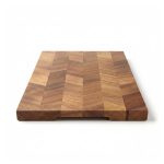 Baylor Acacia Wood Herringbone Serving Board - 3