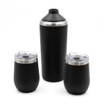 Glacier Stainless Steel Wine Chiller And Tumbler Set - 1