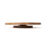 Harrington Acacia Wood Herringbone Lazy Susan - 3