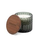 Horizon 296 Ml / 10 Oz Glass Candle With Acacia Wood Lid - 2