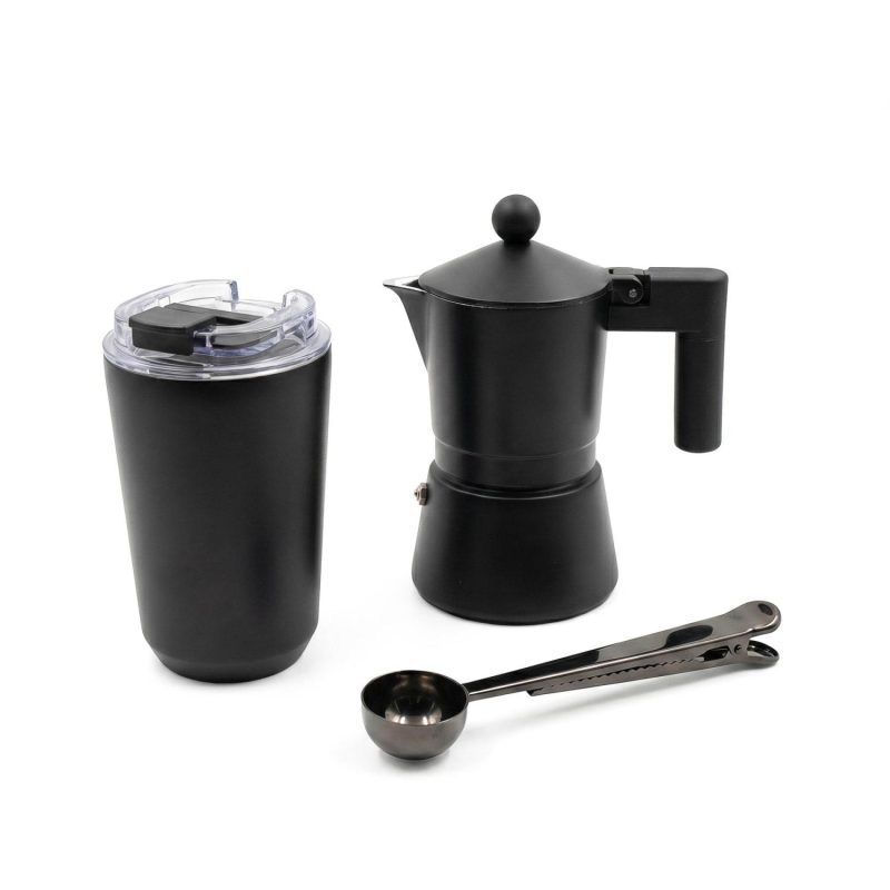 Pembroke Tumbler And Moka Pot Set - 1