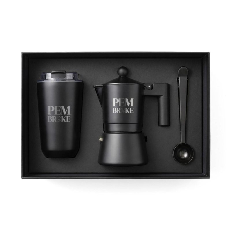 Pembroke Tumbler And Moka Pot Set - 2