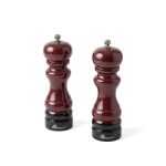 Prescott Oak Wood Salt And Pepper Mill Set - 4