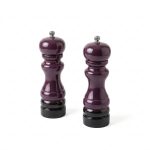 Prescott Oak Wood Salt And Pepper Mill Set - 6