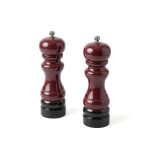 Prescott Oak Wood Salt And Pepper Mill Set - 9
