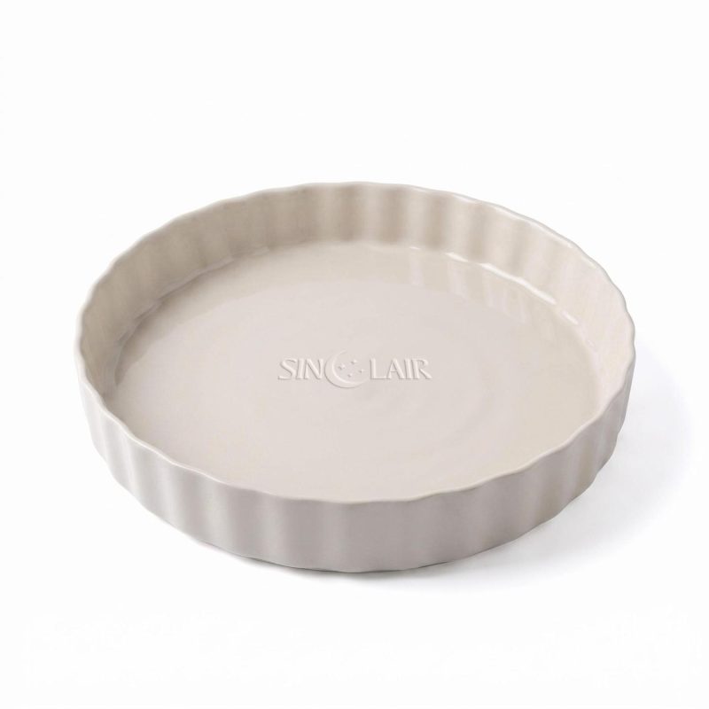 Sinclair Stoneware Pie Dish - 3