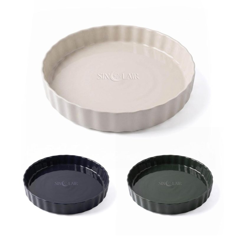 Sinclair Stoneware Pie Dish - 6