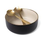 Solstice Porcelain Bowl And Serving Utensil Set - 8