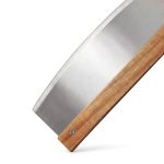 Thornton Stainless Pizza Knife And Acacia Wood Cutting Board - 5