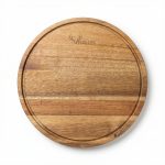 Winslow 2-In-1 Acacia Wood Serving Board With Plastic Dome - 2